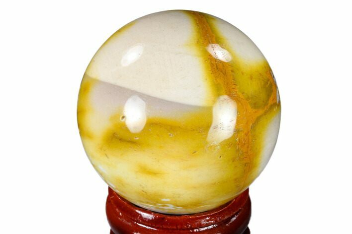 Polished Mookaite Jasper Sphere - Australia #116043